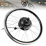 UORDBY Elektrofahrrad für Erwachsene, Elektrofahrrad mit 12,5 Ah, herausnehmbarem Akku, LCD-Display, Doppelscheibenbremse, 21 Gänge, für Rennräder, Snowbikes, Mountainbikes Frontwheel1000W-20