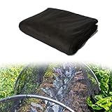6M*2.4M Moskitonetz, Fliegennetz Meterware, Outdoor Insektenschutznetz, Feinmaschig Gemüseschutznetz, Vogelschutznetz Engmaschig Pflanzenschutznetz Schutz Netz für Gemüse Garten (Schwarz)