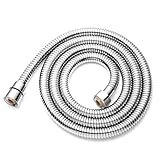 Luxoraiova Duschschlauch 1,5m Hochwertiger Brauseschlauch für Dusche, Flexible Shower Hose, Schlauch Dusche 150 cm, Rostfrei, Anti-Twist, Universell Kompatibel, Ideal für Badezimmer und Dusche