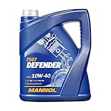 Original MANNOL 1x5 Liter Defender 10W-40 API SL/CF Öl Motoröl MN7507-5