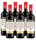 Ritmo de la Vida Tempranillo Wein – Trockener Rotwein aus Spanien (6 x 0,75l)