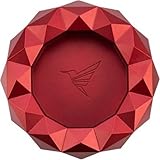 Lifestyle-Ambiente Colibri * Zigarrenascher Metall rund Quasar rot