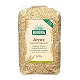 BIOGRÁ - Basmati Integral rice, suitable for vegans, from ecological farming, low salt content, 1 kg