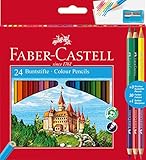 FABER-CASTELL 110324 - Buntstifte Set Classic Colour, 28-teilig, inkl. Spitzer, für Kinder und Erwachsene