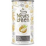 Neues Leben - nährstoffdichter Shake mit Aktivkohle, Matcha, Aloe Vera, Chaga, Shiitake, Reishi - 600 Gramm Pulver