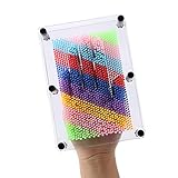 3D Nagelbrett, 3D Bilder Nagelspiel Abdruck Kreative Nagelbild für 3D-abdrücke Klassische Pin Skulptur Bord, Interessantes Geschenk für Kinder Erwachsene Hand Modell