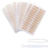 288 PCS Schlupflider Stripes, Doppelte Augenlid Stripes, Schlupflider Tapes, Augenlid Stripes, Double-Sided Eyelid Tapes,Augenlid Stripes Unsichtbare, mit Pinzette Gabelstange