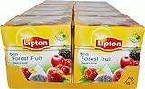 Lipton Forest Fruit Tee Karton mit 12 x 20 Pyramidenbeutel (240 Stück)