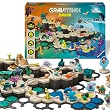 Ravensburger GraviTrax Junior Starter-Set XXL 27059 - Murmelbahn überwiegend aus nachwachsenden Rohstoffen mit Themenwelten, Lernspielzeug und Konstruktionsspielzeug für Jungs und Mädchen ab 3 Jahren
