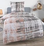 Dreamhome leichte Sommer Bettwäsche 135x200 2 teilig | ÖkoTex Zertifiziert & für Allergiker geeignet |Bettwäsche Set mit 1 Bettbezug 135 x 200 & Kissenbezug 80x80, Design - Motiv:Design 2