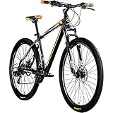 Galano 29 Zoll MTB Toxic/Pulse Mountainbike Scheibenbremsen Tourney (Schwarz/Orange)