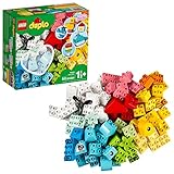 LEGO DUPLO 10909 Classic Heart Box Bauspielzeug-Set für Kleinkinder, Jungen und Mädchen ab 18 Monaten (80-teilig)