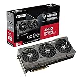 ASUS TUF Gaming Radeon RX 7800 XT OC Edition 16GB GDDR6 Gaming Grafikkarte schwarz (AMD Radeon RX7800XT, PCIe 4.0, 1x HDMI 2.1, 3X DisplayPort 2.1, TUF-RX7800XT-O16G-GAMING)