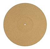 Dynavox Plattentellerauflage PM3,Kork, antistatisch, 30cm Durchmesser