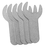 Homoyoyo 5 Stück Einmaulschlüssel multifunktionsschlüssel gasflaschenschlüssel energiespar Schraubenschlüssel multifunktional Gasventilschlüssel Handwerkzeug Handschlüssel Rostfreier Stahl