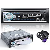 Autoradio Mit CD,CENXINY RDS Autoradio Bluetooth Freisprecheinrichtung 1 DIN MP3 Player/FM Radio, 2 USB Anschlüsse für Musikspielen und Aufladen
