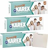 usy Bundle für Karex Junior Zahnpasta 3er Pack (3x65ml Tube) + usy Block
