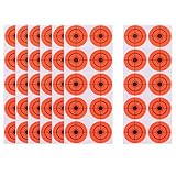 Hemobllo 250 Selbstklebende Fluoreszierend Orangefarbene Zielscheiben Aufkleber 4cm Ø aus Reißfestem Papier für Schießtraining Tragbar und Vielseitig Einsetzbar