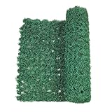 Sichtschutz Balkon Abdeckung, Guardrail Cover Sichtschutz Zaun Bildschirme | 0,5 x 2 m Künstliche Hecke Sichtschutz Zaun für Außen Terrasse Wand Hintergrund Hof Giardi