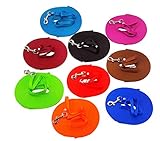 elropet Hundeleine Schleppleine Mini Feldleine Suchleine Ausbildungsleine Fährtenleine kleine Hunde (5m mit Handschlaufe, Braun)