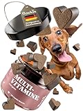 flockis - 90 MULTIVITAMIN Tabletten als Snacks - Vitamine für Hunde - Vitamin B Komplex Hund - statt Bierhefe Hund, Knochenmehl für Hunde, Seealgenmehl Hund & Fischöl für Hunde.