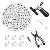 Mountainbike-Kette - Fahrrad Kettennietenzange Mit Kettennieter - Rennrad Zubehör Verbindungsstücke Kompaktes Werkzeug Für Profis & Enthusiasten