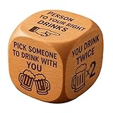 Eojpdji Lustige Trinkspiele für Erwachsene - Partyzubehör Lustige Aktivitäten | Würfelspiel Für Paare Als Brettspiel,für Zuhause, Uni, Partys, Geburtstag, Feiertage, Neujahr, Weihnachten