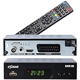 Comag DKR 60 HD digitaler Full HD Kabel-Receiver (PVR Ready, HDTV, DVB-C, Time Shift-Funktion, HDMI, SCART, USB 2.0) schwarz