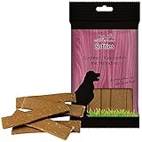 Schecker Hundeleckerli - Gourmet-Kaustreifen mit Hühnchen - Hundefutter - 5 x200 g