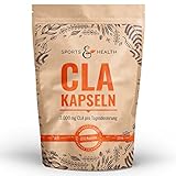 CLA Kapseln - 210 Kapseln - 3000mg pro Tagesdosierung - Hochdosiert - Konjugierte Linolsäure