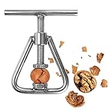 WENRERO Nussknacker Werkzeug Walnussknacker Edelstahl mit Maximale Öffnung 3,6 CM Nussknacker Walnüsse Haselnüsse aus 304 Stahl Hartschalen Öffnungs Werkzeug für Nüsse, Pekannüsse, Walnüsse, Mandeln