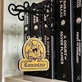 Benutzerdefinierte Genre-Buchteiler Für Regale, Buchgenre-Schilder Für Bücherregale, Genre-Regaletiketten Mit Aufhängeklammern, Bücherecken-Dekor Im Tavernenstil(#D)