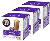 NESCAFÉ Dolce Gusto Mocha | 48 Kapseln | Kaffee aus Arabica Bohnen | hochwertiger Kakao mit Milch | Schnelle Zubereitung | Aromaversiegelte Kapseln | 3er Pack (3 x 16 Kapseln)