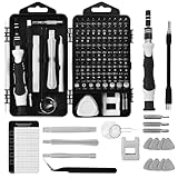 Precision Screwdriver Set, 122 in 1 Feinmechaniker Werkzeug Set. Mini Schraubenzieher Set ist geeignet für die reparatur von Iphone, Macbook Pro, PS, PC, Uhren,Brillen,Feinwerkzeug Set für Reparaturen