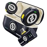 Hollyland Lark M2 Wireless Lavalier Mikrofon USB C für Android Handy iPhone 15, 48kHz/24 bit Hi-Fi Audio 30H Dauer 300m Reichweite, ENC Antischall Ansteckmikrofon kabellos für Vlog YouTube Influencer