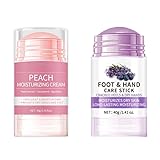 Hydrating and Anti-Cracking Foot Cream, Neu Upgrade Fußpilz Creme Hoher Feuchtigkeitsgehalt und Anti Riss Fußpflege Fußcreme für Lindert Füßen Trockenheit und Risse (B+C)