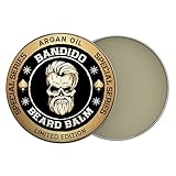 Bandido Beard Balm 40ml Argan Oil | Arganöl Balm | Bart-wax | Bart Pflege mit Argan Öl | Beard-Wax Men - bändigt den Bart und macht es geschmeidiger