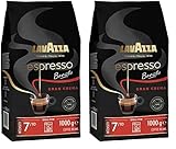 Lavazza, Espresso Barista Gran Crema, Kaffeebohnen, Trommelgeröstete Barista Kaffeebohnen, mit Aromanoten von Trockenfrüchten, Arabica und Robusta, Intensität 7/10, Leichte Röstung, 1 kg Packung