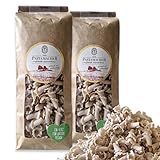 Dinkel Campanelle 2x 500g, Nudeln, Vegan, Trockene Pasta 'al bronzo' vom Pastamacher Manufaktur in bester Qualität