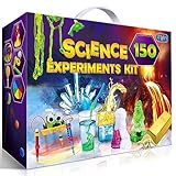 UNGLINGA 150 Experimente Kits für Kinder Jungen Mädchen, Wissenschaft Experimentierkasten Spielzeug Jungen Geschenke, Chemiebaukasten Kinder Labor