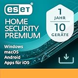 ESET HOME Security Premium 2025 | 10 Geräte | 1 Jahr | inklusive Passwort Manager, Datenverschlüsselung, Browserschutz & Privatsphäre | Windows, MacOs, Android oder iOS | Aktivierungscode per E-Mail