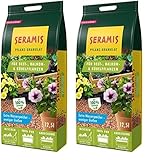 Seramis Pflanz-Granulat für Beet-, Balkon- & Kübelpflanzen, 12,5 l – Tongranulat, Pflanzenerde Ersatz zur Wasser- und Nährstoffspeicherung, Nicht Zutreffend (Packung mit 2)