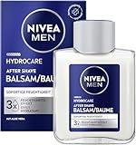NIVEA MEN Hydrocare After Shave Balsam, beruhigendes After Shave für Männer, Hautpflege nach der Rasur mit Aloe Vera und Pro-Vitamin B5 (100 ml)