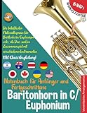 Baritonhorn in C/Euphonium Notenbuch für Anfänger und Fortgeschrittene: Die beliebtesten Nationalhymnen der Welt für Baritonhorn in C/Euphonium Solo, ... | JOIN-IN-MUSIC | Mit Klavierbegleitung