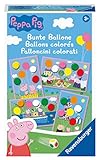 Ravensburger Mitbringspiel 20853 Peppa Pig Bunte Ballone Lustiges Farbwürfelspiel für Kinder ab 3 Jahren