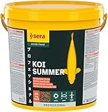 sera KOI Professional Koifutter 7 kg (21L) | Koi-Fischfutter für den Sommer | Für Temperaturen über 17°C | Geringere Wasserbelastung | Weniger Algen