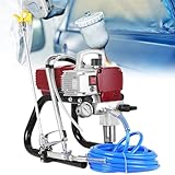 Kommerzielle Maschine, kommerzielles Airless-Farbspritzgerät, elektrisches Innenwand-Luftspritzgerät zum Streichen von Türen, Zierleisten, Möbeln, Innenwänden, Decken, Terrassen, Z