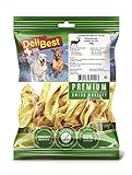 DeliBest Premium Hirschohren mit Malz I Kauartikel für Hunde zur Unterstützung der Zahngesundheit I Hunde Kauartikel zu 100% natürlich ohne chemische Zusätze I Hundesnacks 100 g