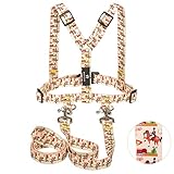 WAGOMA® Pferdeleine Kinder (Creme) - Fördert Bewegung und Fantasie - Pferdegeschirr für Kinder zum Spielen - mit extra Langer Leine - Pferdeleine zum Spielen, Pferdegeschirr