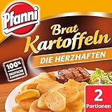 Pfanni Kartoffelfertiggericht Bratkartoffeln Die Herzhaften für eine schnelle Zubereitung mit 100% deutschen Kartoffeln 2 Portionen